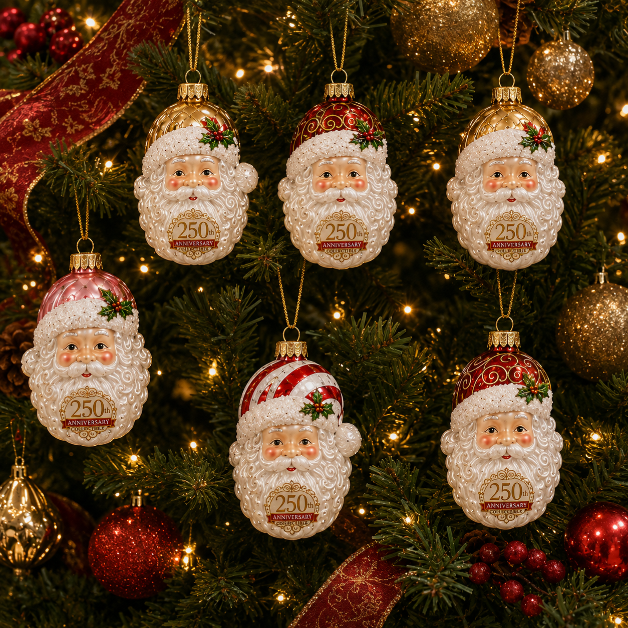 🎅Santa Claus  Christmas 24-Day Countdown Calendar