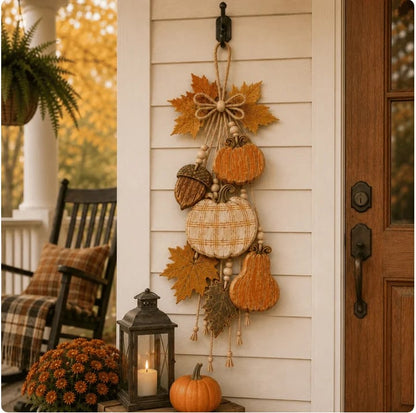 🎉Rustic Harvest WoodenDoor Hanger