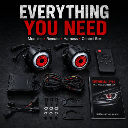 🔥Last Day 40% OFF👀Demon-Eye LED Headlight Kit