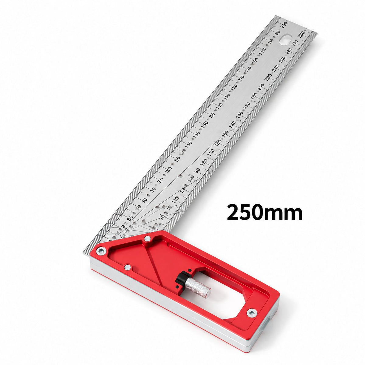 Stainless Steel Layout Square 📐 – Multi-Angle Marking & Measuring Tool