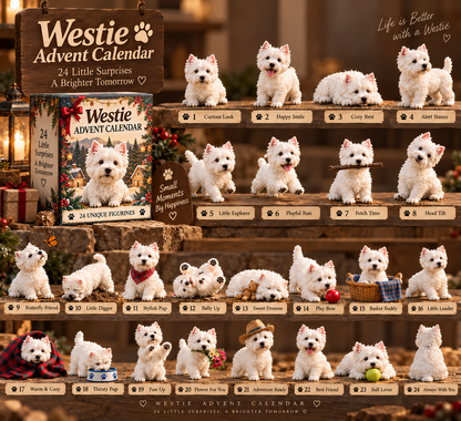 🐾 Westie Wonderland™ | 24 Days of Little Personalities