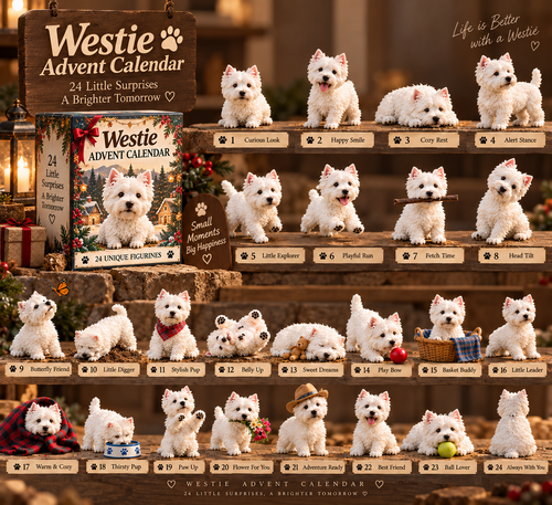 🐾 Westie Wonderland™ | 24 Days of Little Personalities
