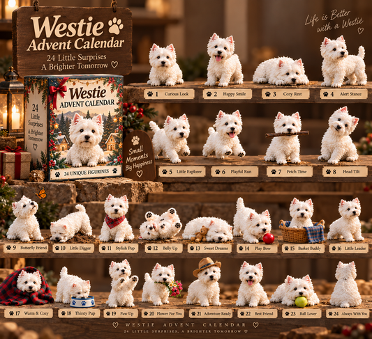🐾 Westie Wonderland™ | 24 Days of Little Personalities