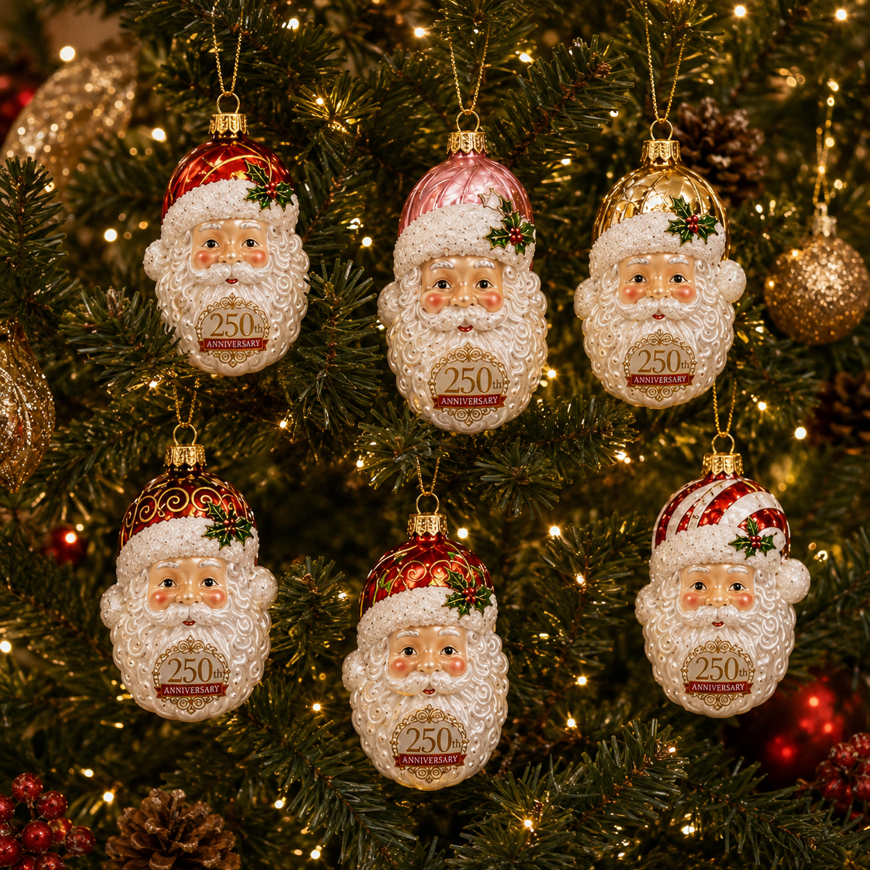 🎅Santa Claus  Christmas 24-Day Countdown Calendar