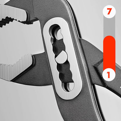 Adjustable Groove-Joint Pliers 🔧 – Heavy-Duty Water Pump Gripping Tool