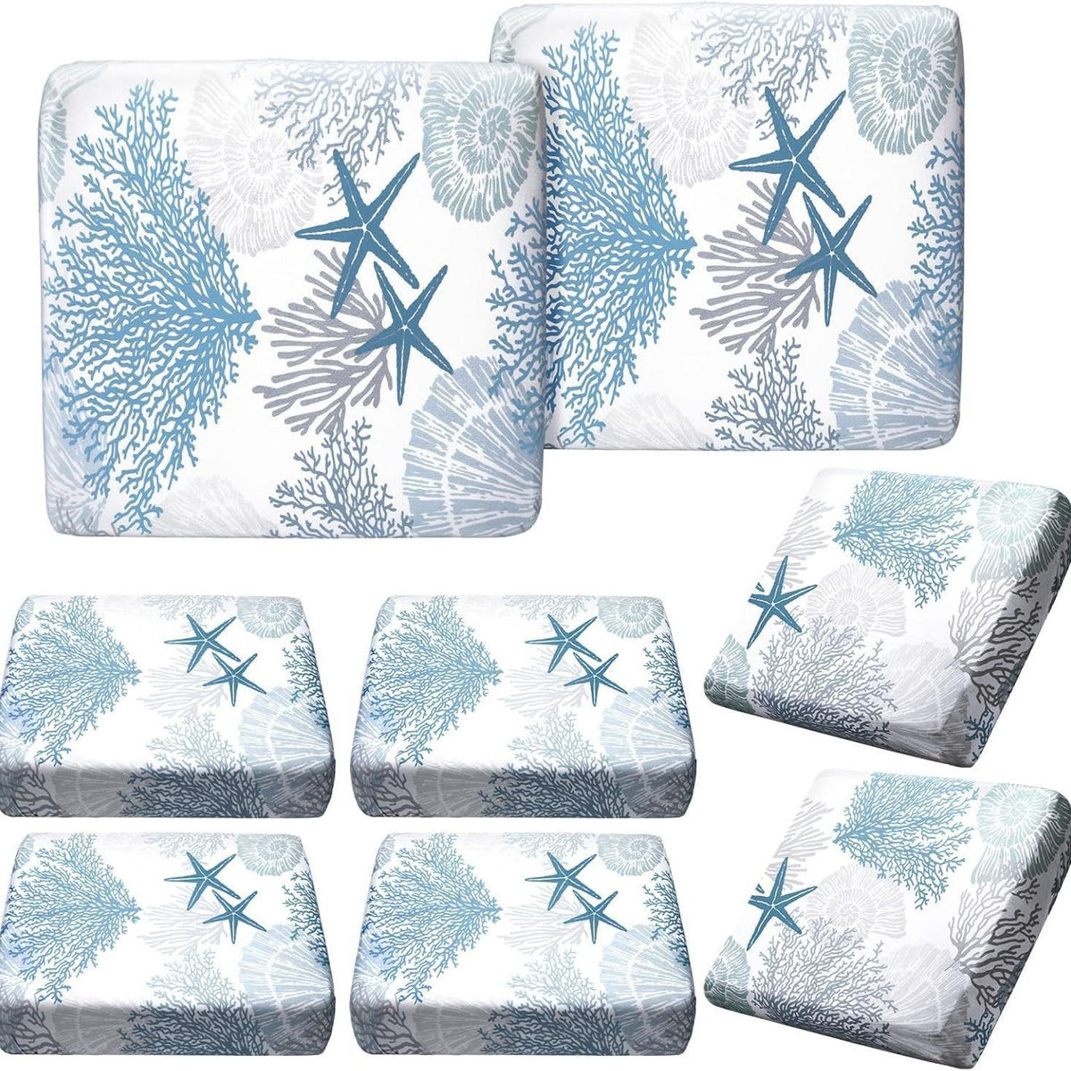 🪑 Stretch Sofa Cushion Covers Set (4 / 8 / 12 PCS) 🔥
