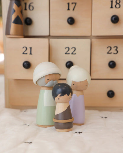 ✝ Nativity Advent Calendar 2026 – Christmas Countdown with Nativity Figures