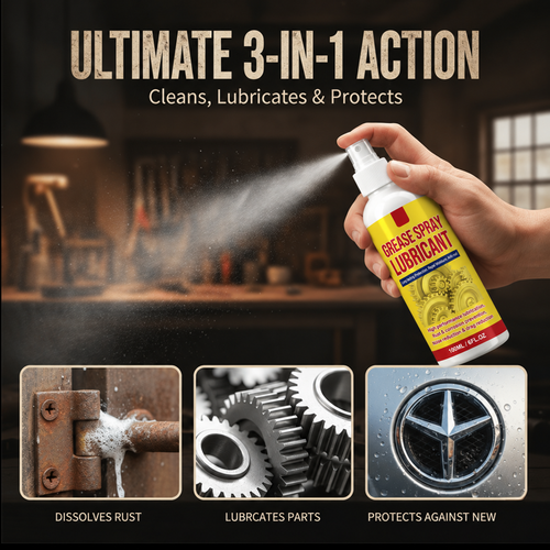 🔧 Anti-Rust Lubricant Spray & Rust Remover – Loosen Rust, Lubricate Metal & Help Protect Against Corrosion