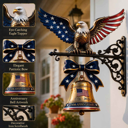 🔔 Ring in the Semiquincentennial: 1776-2026 'Spirit of Liberty' Eagle Bell