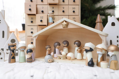 ✝ Nativity Advent Calendar 2026 – Christmas Countdown with Nativity Figures