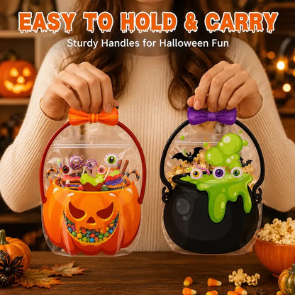 👻 Halloween Goodie Bags – Spooky Trick or Treat Candy Bags for Kids, Parties & Classroom