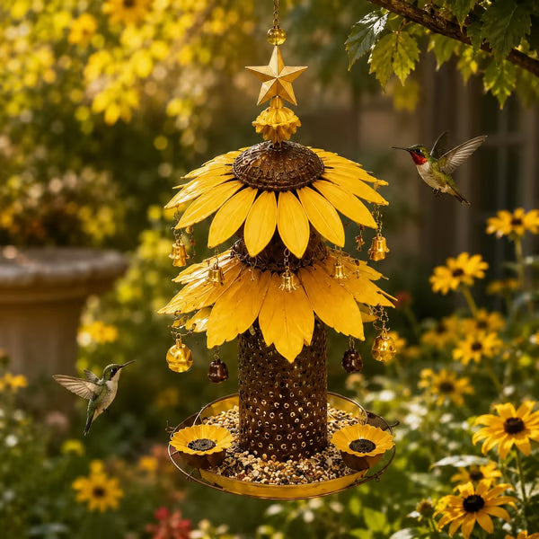 🎄Christmas Tree Bird Feeder🍂Festive Backyard Holiday Decor