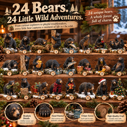 🐻🎄 24 Days of Black Bear Magic – Christmas Advent Calendar 2026