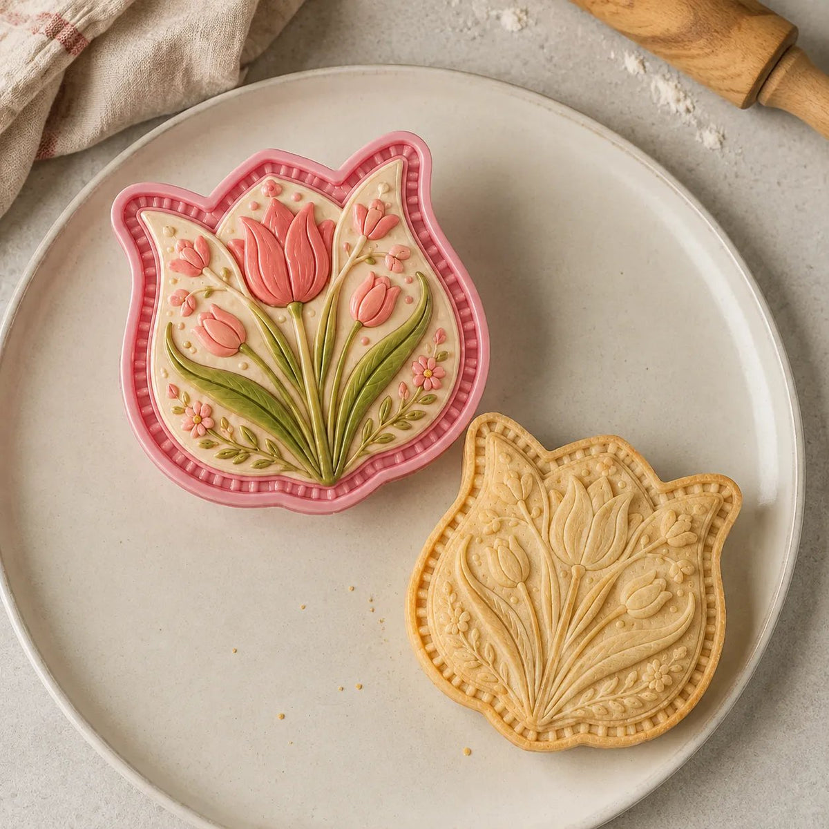 🎉⏳ Last Day 49% OFF – 🌸 8-Design Spring Garden Mini Pie Mold Collection | Reusable Embossed Molds for Shaping Detailed Bee, Butterfly, Ladybug, Sunflower, Cottage & More 🥧✨