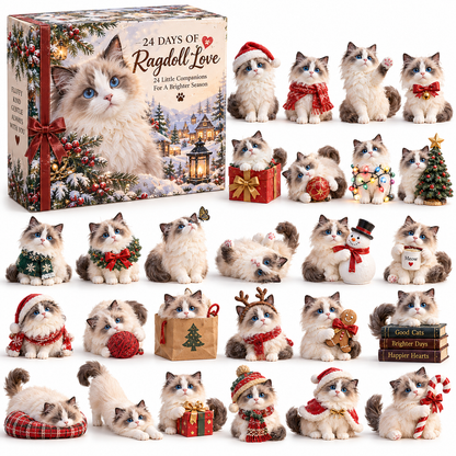 💙 24 Days of Ragdoll Love — Meet 24 Adorable Fluffy Friends, One Day at a Time