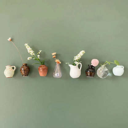 🎁🌸 Mini Ceramics Vase Fridge Magnet