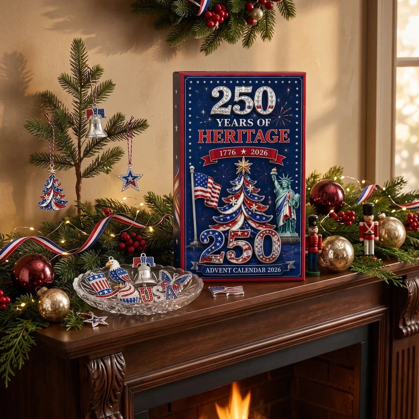 America 250th Heritage Icons Advent Calendar 2026