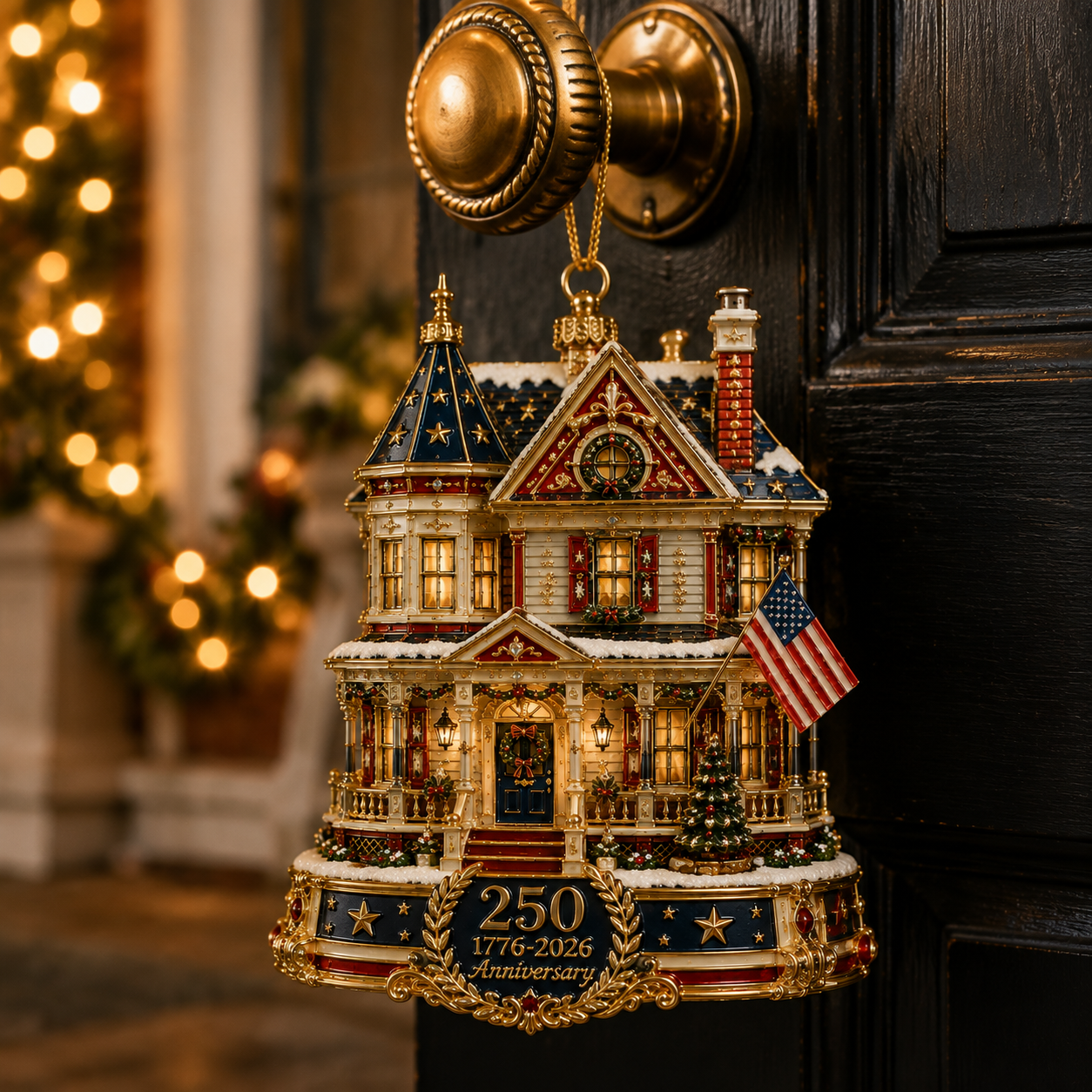 🔥Last 10pcs🔥250th Anniversary Heritage Estate Christmas Ornament