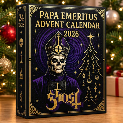 🔥LAST DAY 49% OFF-Papa Emeritus Advent Calendar 2026 🎁 24 Gifts Inside!