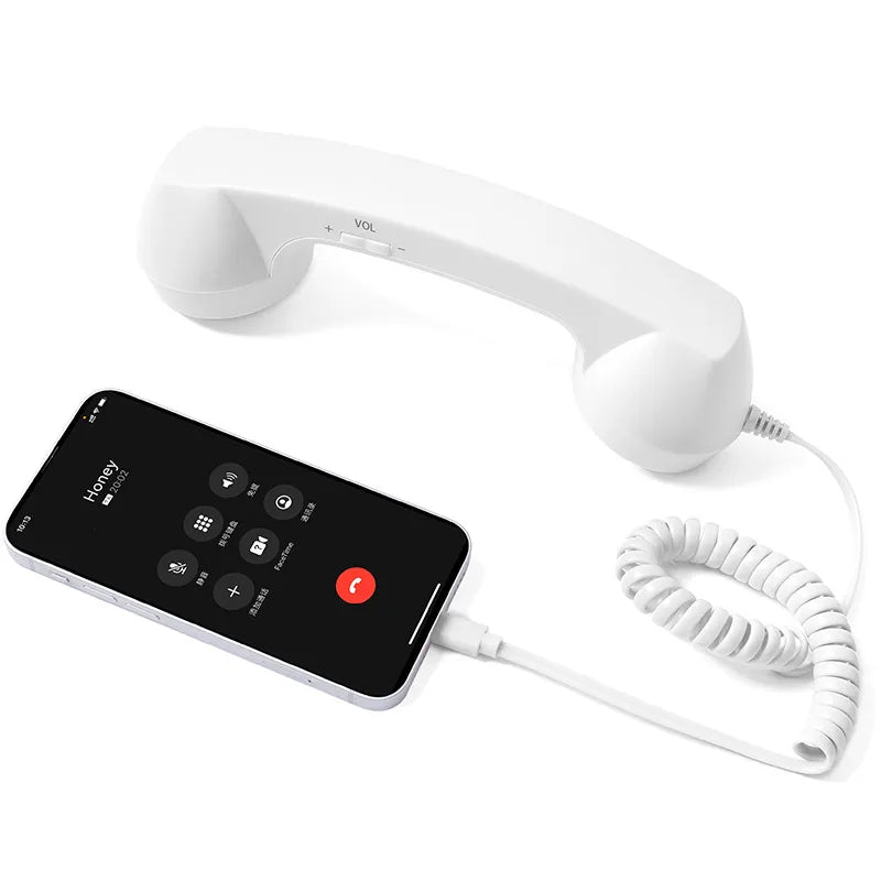 ☎️ Retro telephone handset with Type-C interface 📞