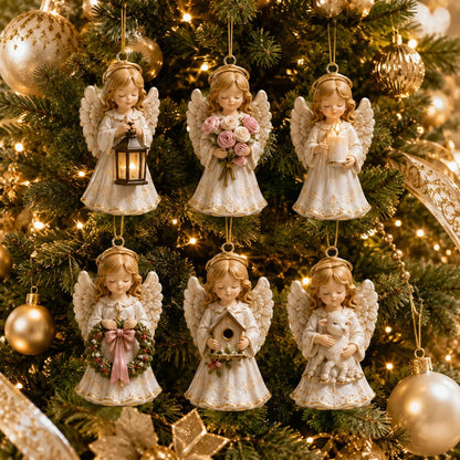 🔥😍⏳ Last Day 49% OFF – 👼 24-Day Angel Christmas Advent Calendar | 24 Unique Faith-Inspired Angel Ornaments with Hanging Loops for Daily Advent Surprises & Tree Display 🎄✨
