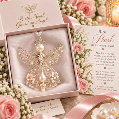⏳ Last Day 49% OFF – 👼 Birth Month Guardian Angel | 12 Birthstone-Inspired Keepsakes for Meaningful Gifts ✨