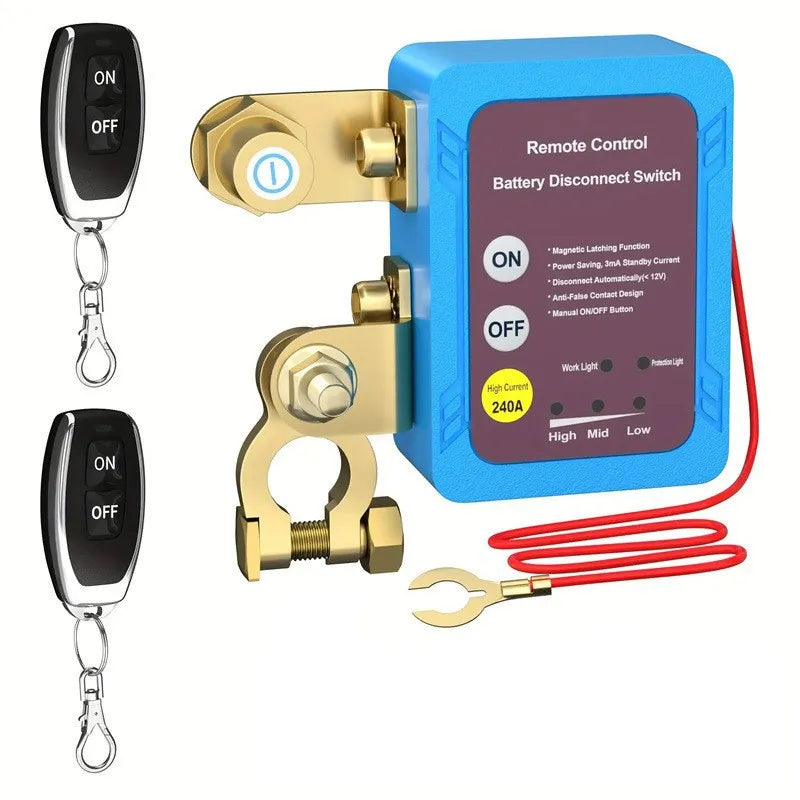 🔥🔒⚡Remote control of car devices for anti-theft safety