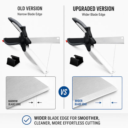 ✂️ 2-in-1 Kitchen Scissors with Built-In Cutting Board – Stainless Steel, Safety Lock