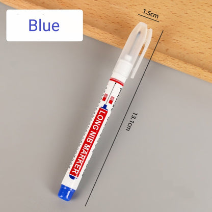 Extended Tip Marker Pen, Quick Dry Ink For Deep Hole Marking🎯
