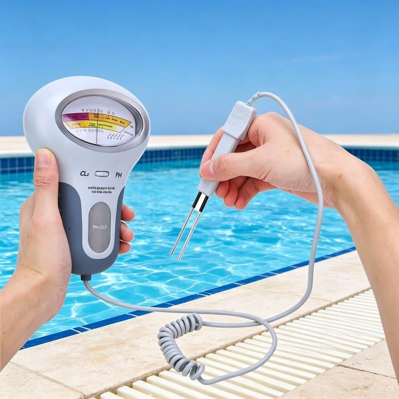 🔬💧 PH and chlorine tester for swimming pools – 50% off! Accurate measurement of pH and chlorine levels in your swimming pool – simple, quick and reliable. 🔥🏊