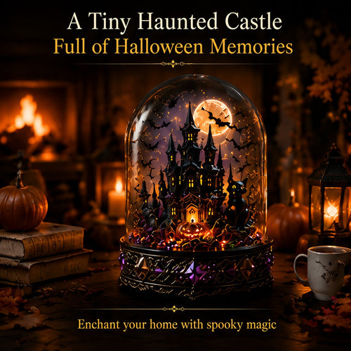 🎁Halloween Special Offer 50% OFF –🏰🎃Ghost Castle Night Lights
