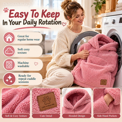 🐾 CozyPouch Pet Cuddle Hoodie
