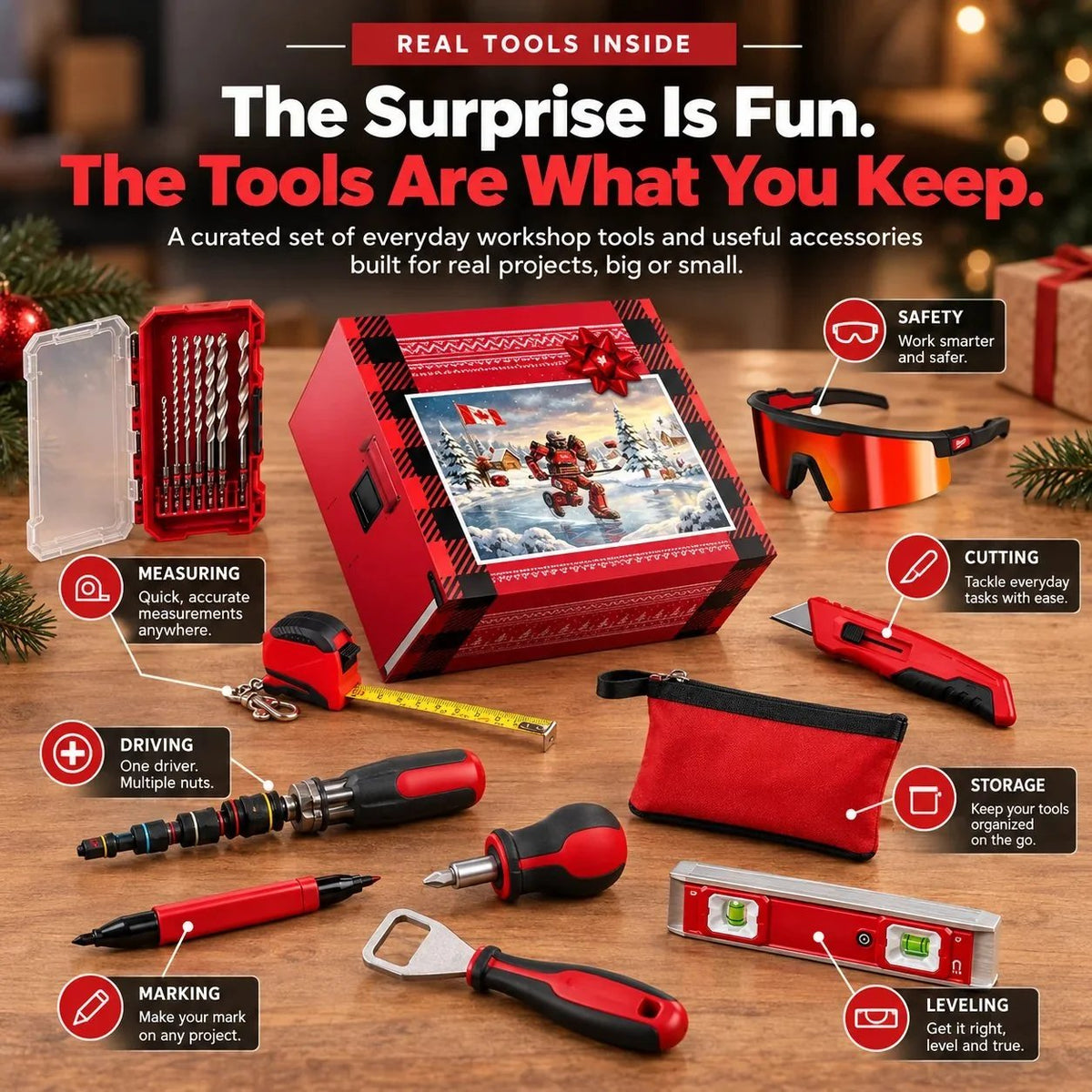 🔥HOT SALE🔥24 Days of Tools Christmas Countdown Gift Set
