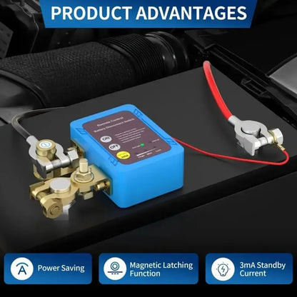 🔥🔒⚡Remote control of car devices for anti-theft safety