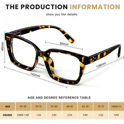 🔥Hot Sale 70% Off ✨👓3 Pack Tortoiseshell Reading Glasses