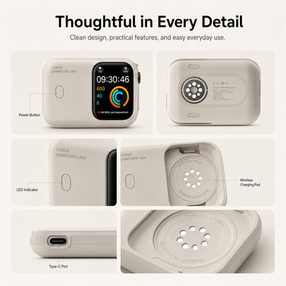 ⌚ Portable Apple Watch Power Bank