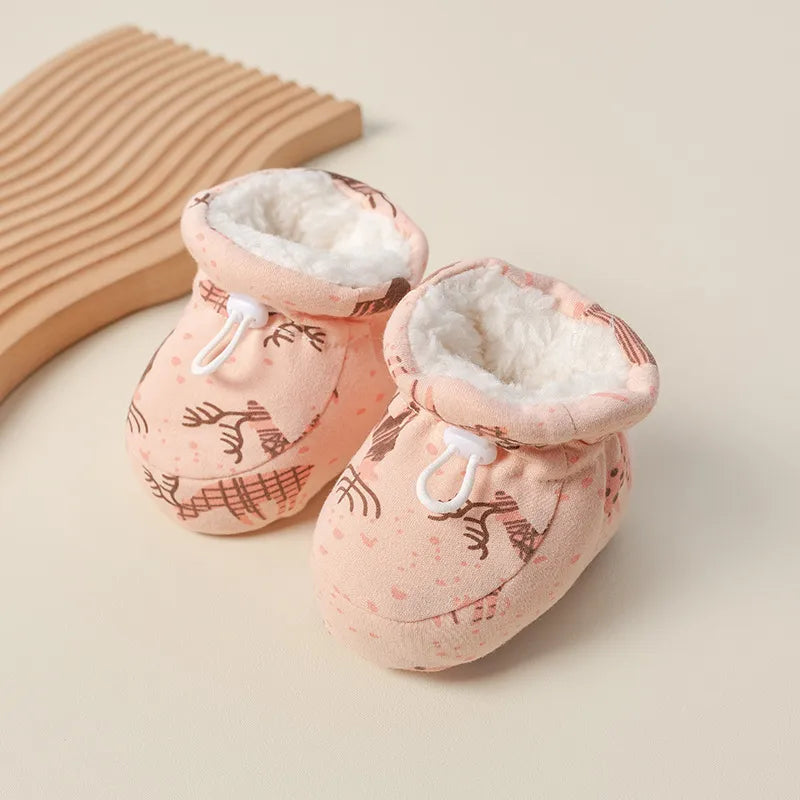 👶Warm fur baby boots