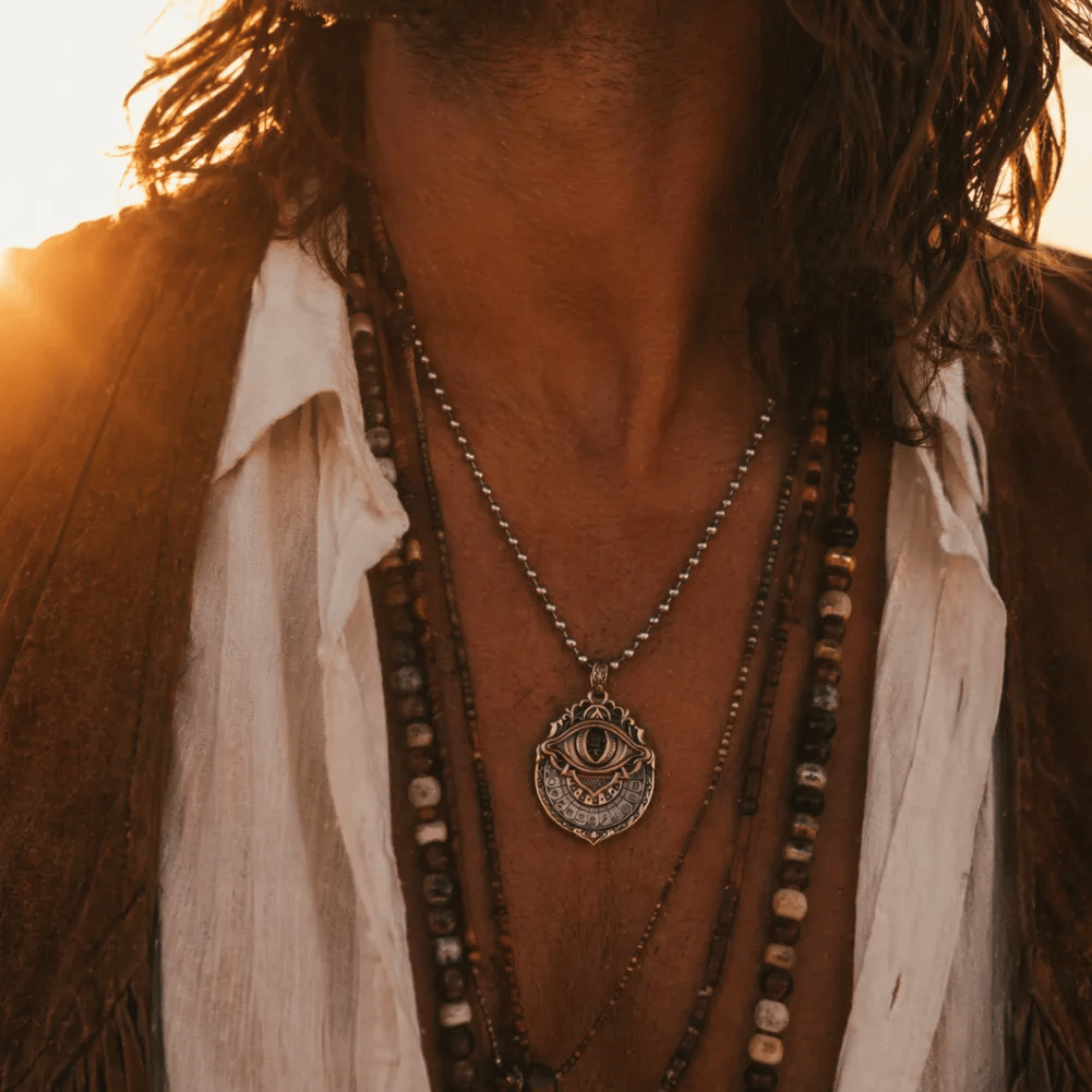 Industrial Mechanical Kinetic Pendant — Living Steampunk Art