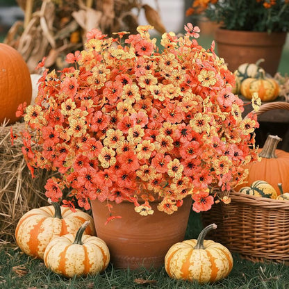 🍁UV-Resistant Artificial Daisy Flowers  for Fall Decor Halloween