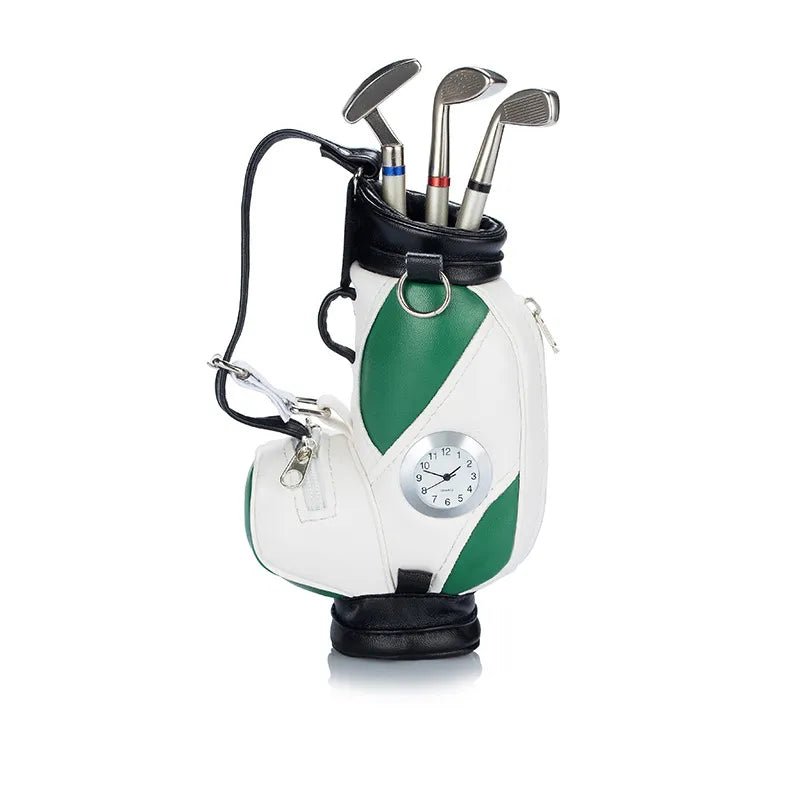 ⛳Golf Pen Holder + 3-Pen Set🏌️‍♂️Elevate Your Office Desk – A Hole-in-One for Style & Function