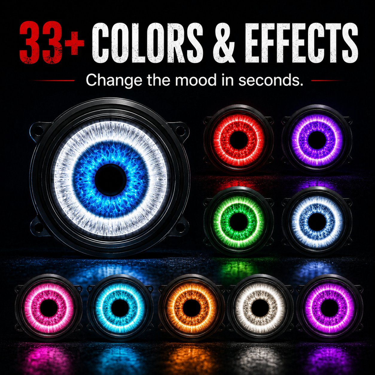 🔥Last Day 40% OFF👀Demon-Eye LED Headlight Kit