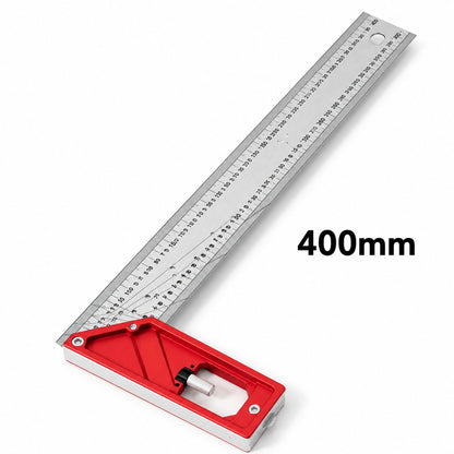 Stainless Steel Layout Square 📐 – Multi-Angle Marking & Measuring Tool