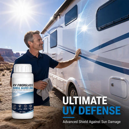 💯 RV Fiberglass Gloss Oil Shine Restorer