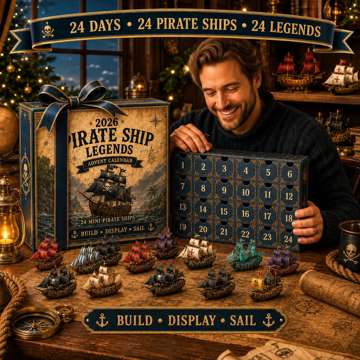 ⛵ Pirate Ship Legends Advent Calendar 2026