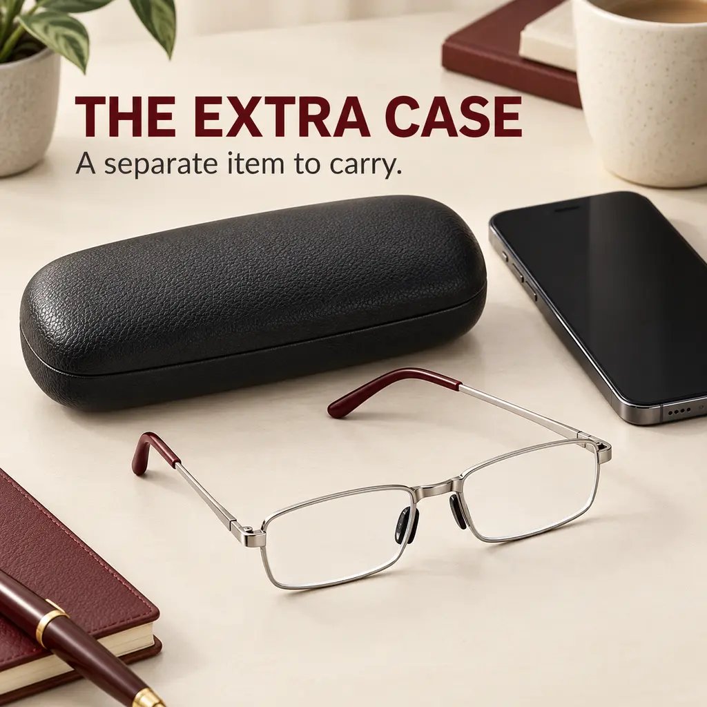 👓 Pocket-Sized Reading Glasses – Foldable, Compact & Easy to Carry