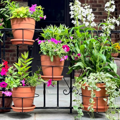 🌿 Clip-On Railing Planter Holder – Turn Empty Rails Into Garden Space