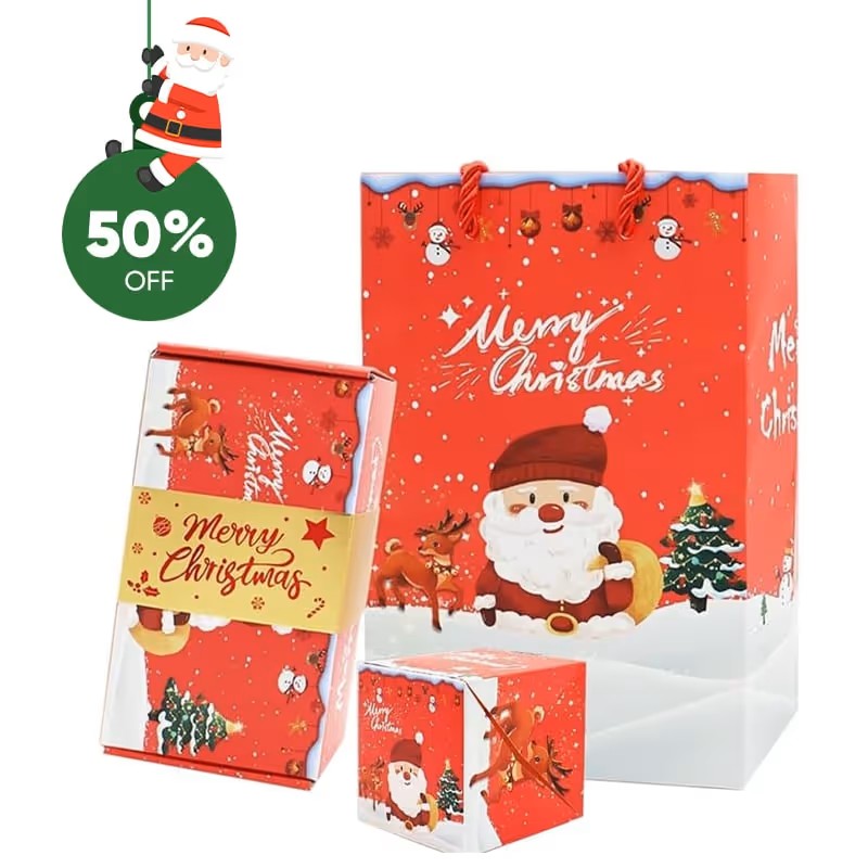 🎁Christmas Pop-up Surprise Gift Box - Unique Folding Bouncing Red Envelope Gift Box🎁