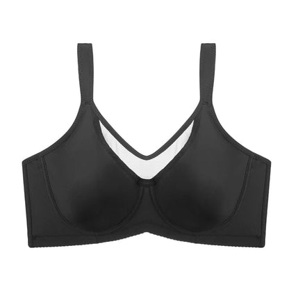 💐Women's Elegant Sheer Full Coverage Minimizer Bra ✨ Plus Size for Large Busts | No Digging, No Spillage & Ultra Comfy