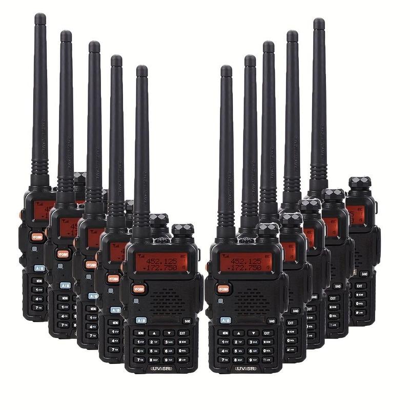 📻✨UV-5R Dual Band Ham Radio: Portable Handheld Two-Way Communication, Stay Connected Anywhere