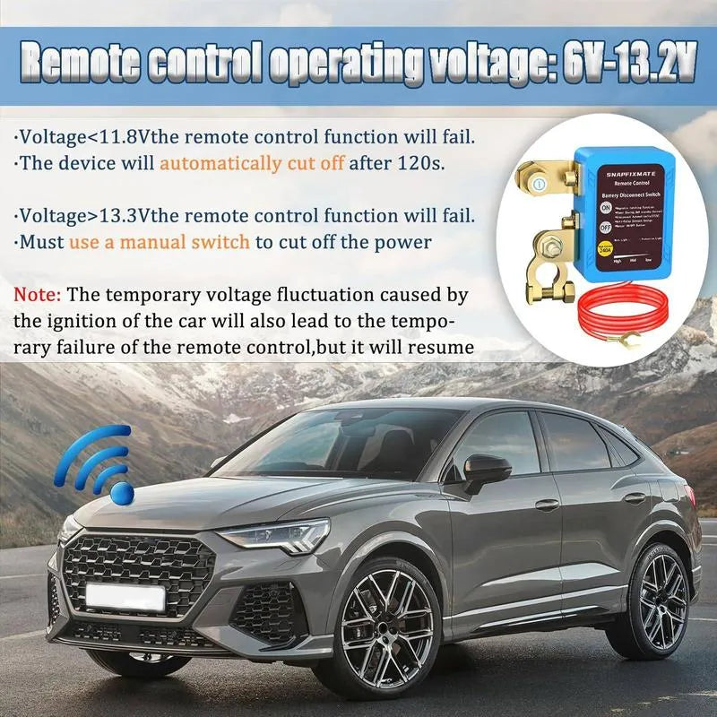🔥🔒⚡Remote control of car devices for anti-theft safety